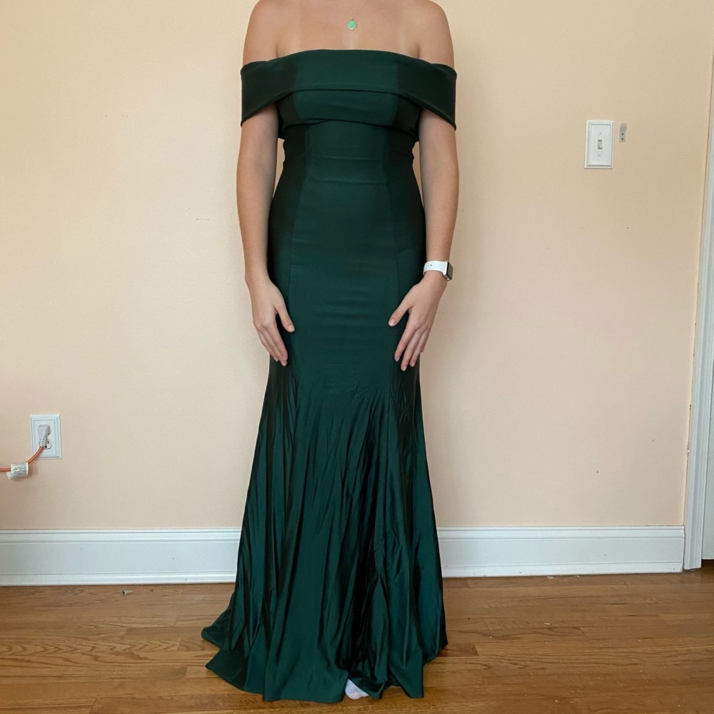Dark Green Lulu’s Prom Dress